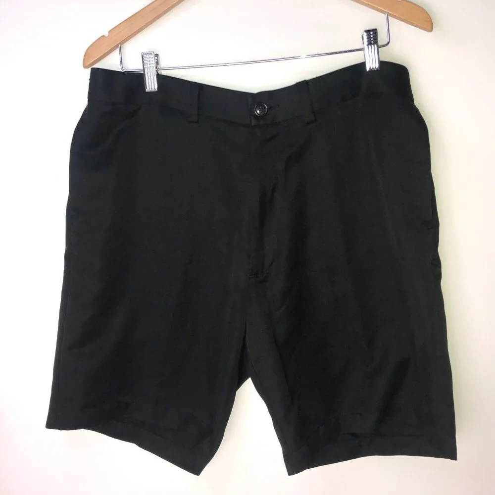 Roundtree & Yorke Black Golf Shorts‎ Men's 34